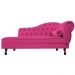 Recamier Diana 185cm Lado Esquerdo Suede Pink - Amarena Móveis