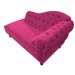 Recamier Diana 185cm Lado Esquerdo Suede Pink - Amarena Móveis