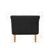 Recamier Estofado Ari 195 cm King Size Corano Preto - Amarena Móveis