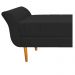 Recamier Estofado Ari 195 cm King Size Corano Preto - Amarena Móveis