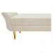 Recamier Estofado Ari 90 cm Solteiro Corano Bege - Amarena Móveis