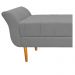 Recamier Estofado Ari 90 cm Solteiro Corano Cinza - Amarena Móveis