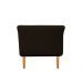 Recamier Estofado Ari 90 cm Solteiro Corano Marrom - Amarena Móveis