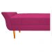 Recamier Estofado Ari 90 cm Solteiro Suede Pink - Amarena Móveis