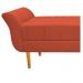 Recamier Estofado Ari 90 cm Solteiro Suede Terracota - Amarena Móveis