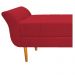 Recamier Estofado Ari 90 cm Solteiro Suede Vermelho - Amarena Móveis