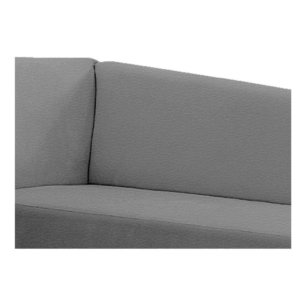 Recamier Valéria 140cm Lado Direito Corano Cinza - Amarena Móveis