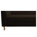 Recamier Valéria 140cm Lado Direito Corano Marrom - Amarena Móveis