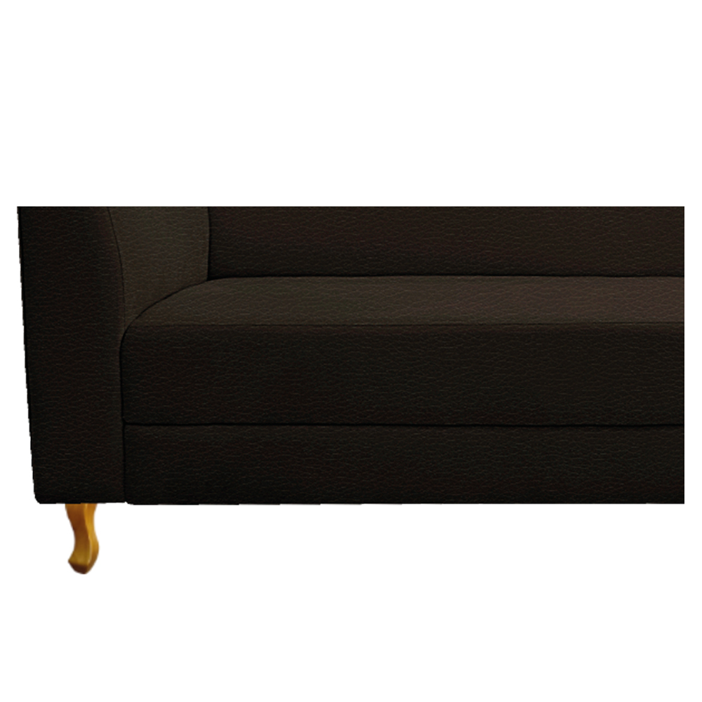 Recamier Valéria 140cm Lado Direito Corano Marrom - Amarena Móveis