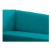 Recamier Valéria 140cm Lado Direito Suede Azul Turquesa - Amarena Móveis