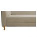 Recamier Valéria 140cm Lado Direito Suede Bege - Amarena Móveis