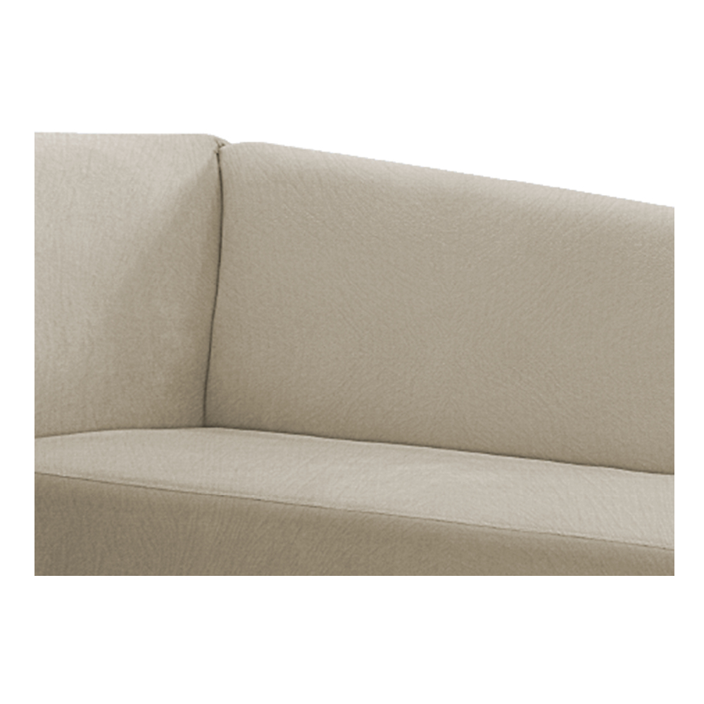 Recamier Valéria 140cm Lado Direito Suede Bege - Amarena Móveis