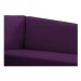 Recamier Valéria 140cm Lado Direito Suede Roxo - Amarena Móveis