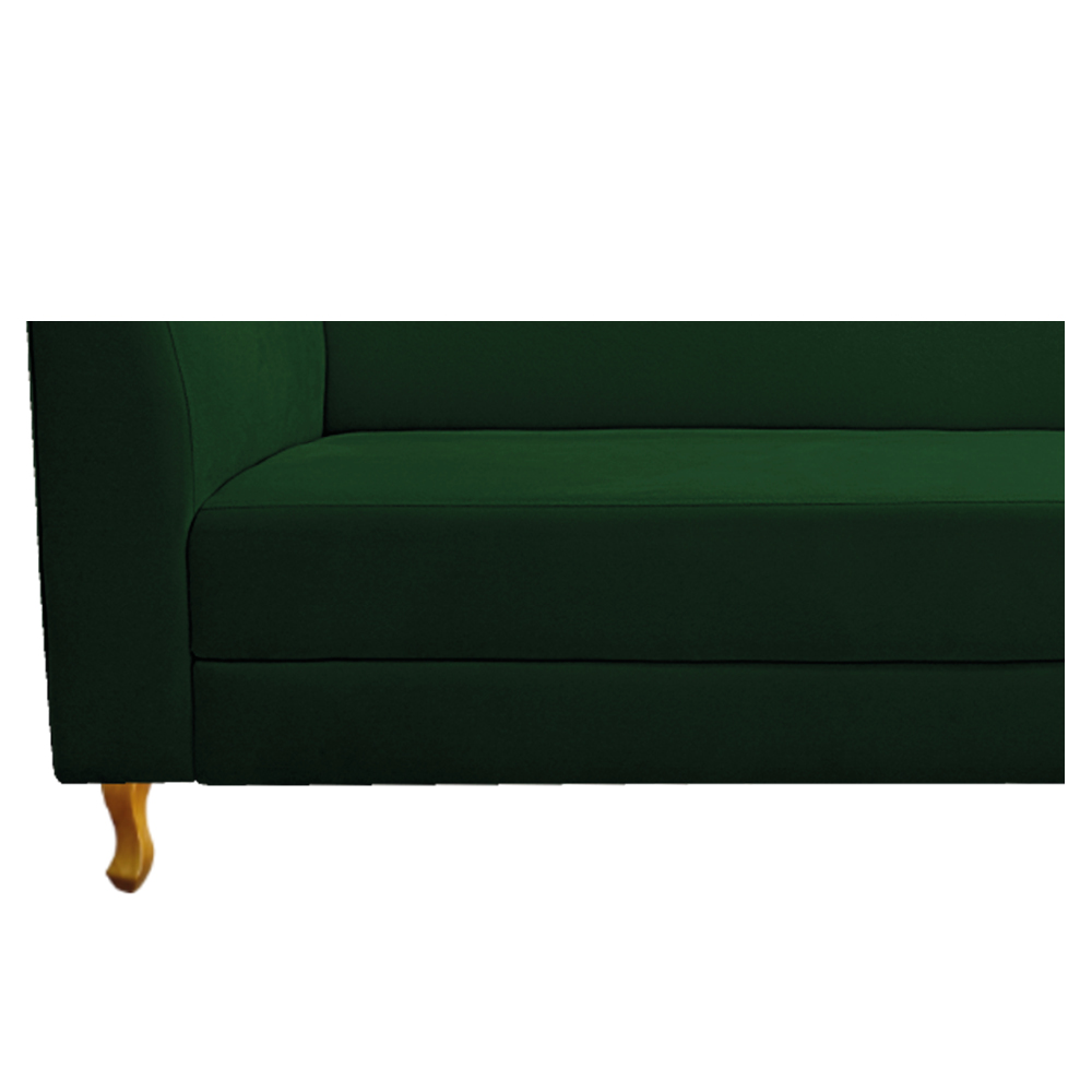 Recamier Valéria 140cm Lado Direito Suede Verde - Amarena Móveis