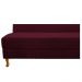 Recamier Valéria 140cm Lado Esquerdo Suede Bordô - Amarena Móveis