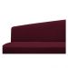 Recamier Valéria 140cm Lado Esquerdo Suede Bordô - Amarena Móveis