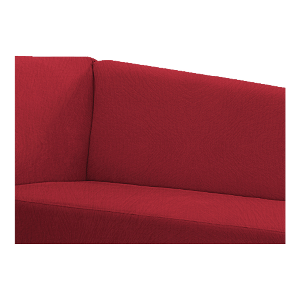 Recamier Valéria 160cm Lado Direito Suede Vermelho - Amarena Móveis