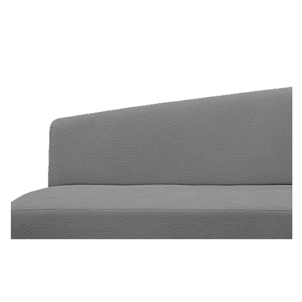 Recamier Valéria 160cm Lado Esquerdo Corano Cinza - Amarena Móveis