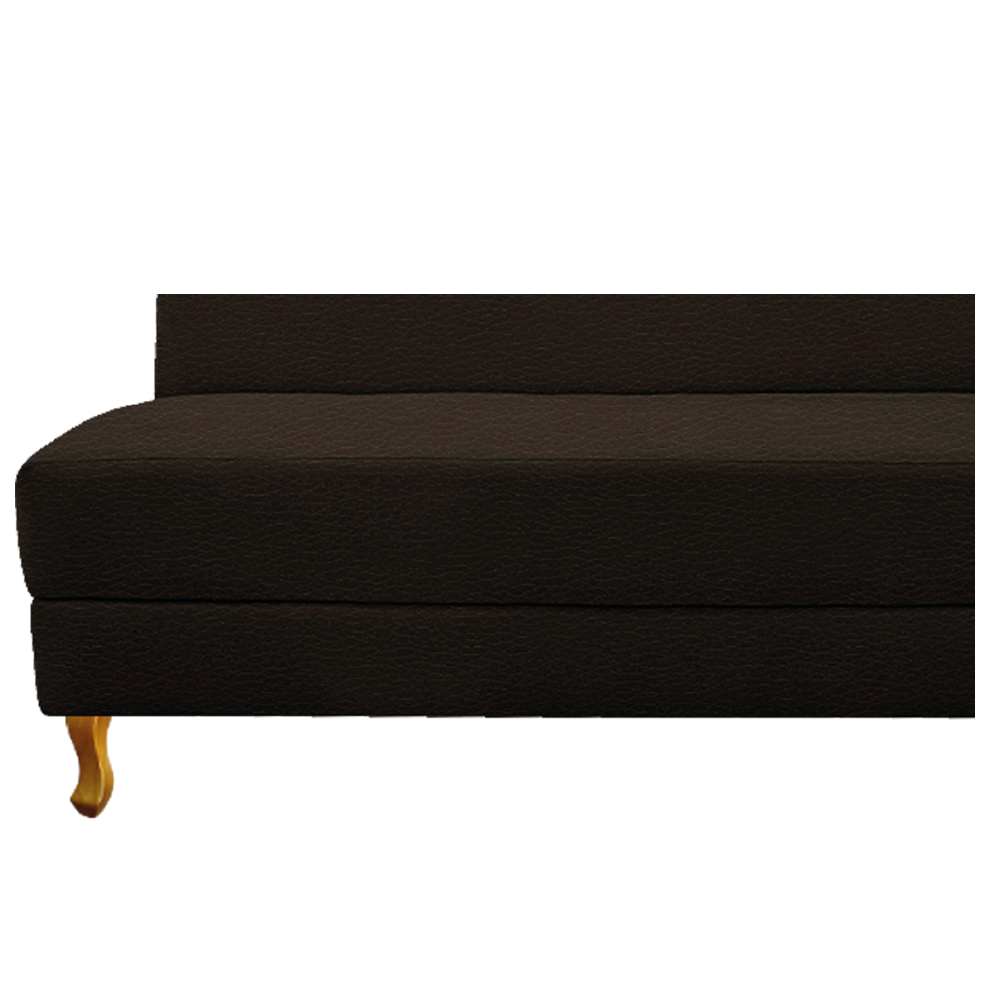 Recamier Valéria 160cm Lado Esquerdo Corano Marrom - Amarena Móveis