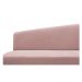 Recamier Valéria 160cm Lado Esquerdo Suede Rosê - Amarena Móveis