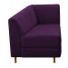 Recamier Valéria 160cm Lado Esquerdo Suede Roxo - Amarena Móveis