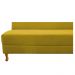 Recamier Valéria 185cm Lado Esquerdo Suede Amarelo - Amarena Móveis