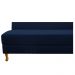 Recamier Valéria 185cm Lado Esquerdo Suede Azul Marinho - Amarena Móveis