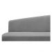 Recamier Valéria 185cm Lado Esquerdo Suede Cinza - Amarena Móveis