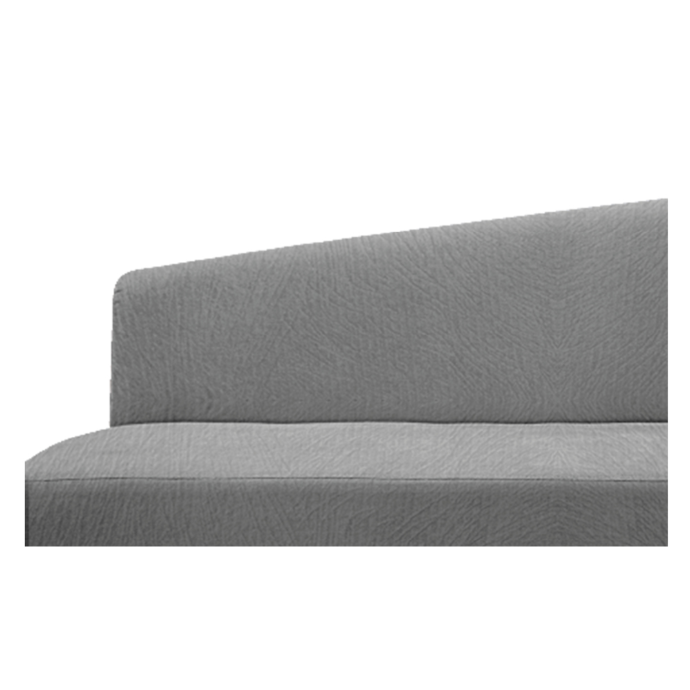 Recamier Valéria 185cm Lado Esquerdo Suede Cinza - Amarena Móveis