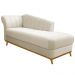 Recamier Vanessa 140cm Lado Direito Corano Bege - Amarena Móveis