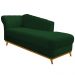 Recamier Vanessa 140cm Lado Direito Suede Verde - Amarena Móveis