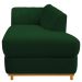 Recamier Vanessa 140cm Lado Direito Suede Verde - Amarena Móveis