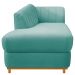 Recamier Vanessa 140cm Lado Esquerdo Suede Azul Tiffany- Amarena Móveis