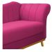 Recamier Vanessa 140cm Lado Esquerdo Suede Pink - Amarena Móveis