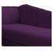 Recamier Vanessa 160cm Lado Direito Suede Roxo - Amarena Móveis