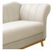Recamier Vanessa 160cm Lado Esquerdo Corano Bege - Amarena Móveis