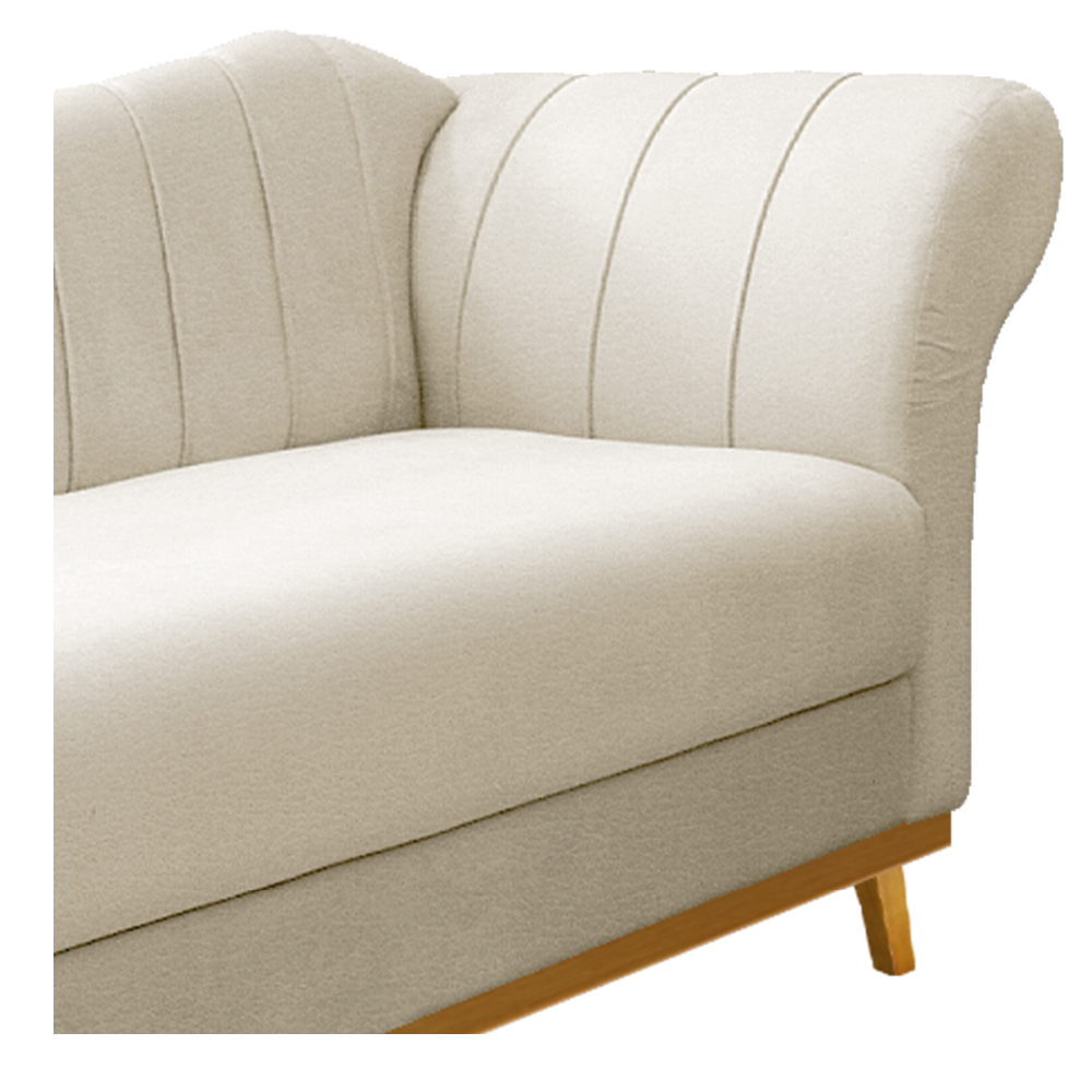 Recamier Vanessa 160cm Lado Esquerdo Corano Bege - Amarena Móveis