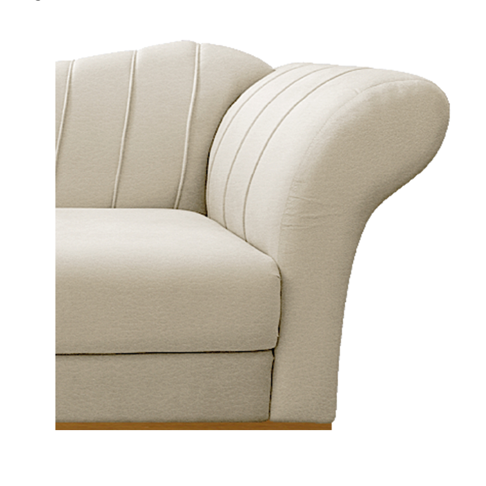 Recamier Vanessa 160cm Lado Esquerdo Corano Bege - Amarena Móveis
