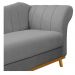 Recamier Vanessa 160cm Lado Esquerdo Corano Cinza - Amarena Móveis