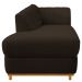 Recamier Vanessa 160cm Lado Esquerdo Corano Marrom - Amarena Móveis