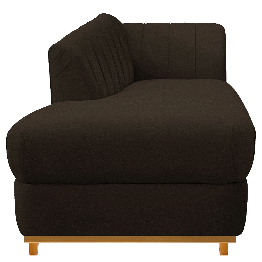 Recamier Vanessa 160cm Lado Esquerdo Corano Marrom - Amarena Móveis