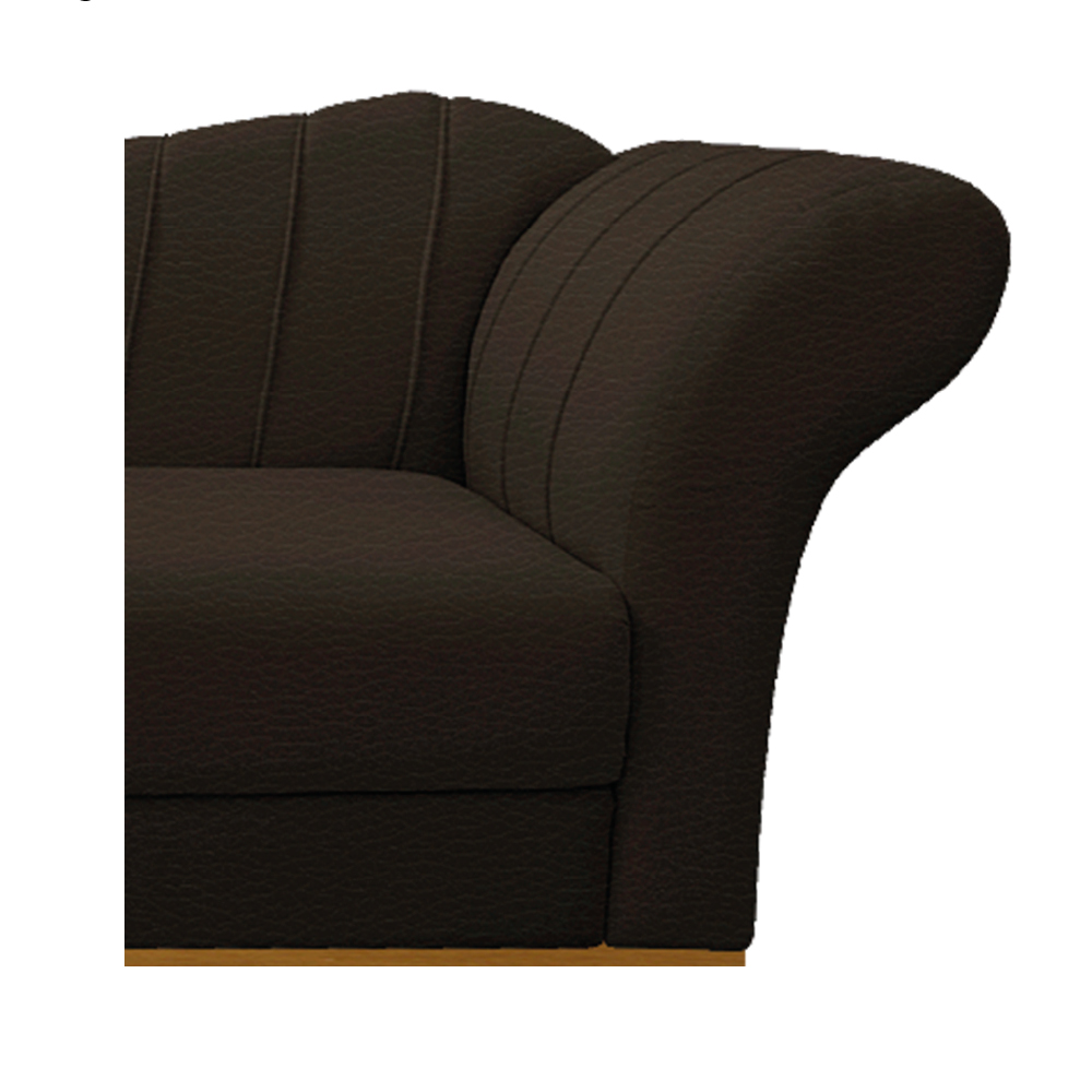 Recamier Vanessa 160cm Lado Esquerdo Corano Marrom - Amarena Móveis
