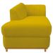 Recamier Vanessa 160cm Lado Esquerdo Suede Amarelo - Amarena Móveis