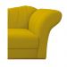 Recamier Vanessa 160cm Lado Esquerdo Suede Amarelo - Amarena Móveis