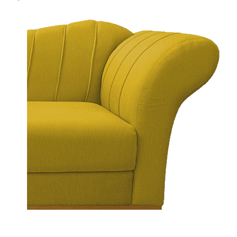 Recamier Vanessa 160cm Lado Esquerdo Suede Azul Marinho - Amarena Móveis