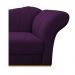 Recamier Vanessa 160cm Lado Esquerdo Suede Roxo - Amarena Móveis
