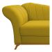 Recamier Vanessa 185cm Lado Direito Suede Amarelo - Amarena Móveis