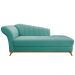 Recamier Vanessa 185cm Lado Direito Suede Azul Tiffany - Amarena Móveis