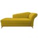 Recamier Vanessa 185cm Lado Esquerdo Suede Amarelo - Amarena Móveis