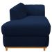Recamier Vanessa 185cm Lado Esquerdo Suede Azul Marinho - Amarena Móveis